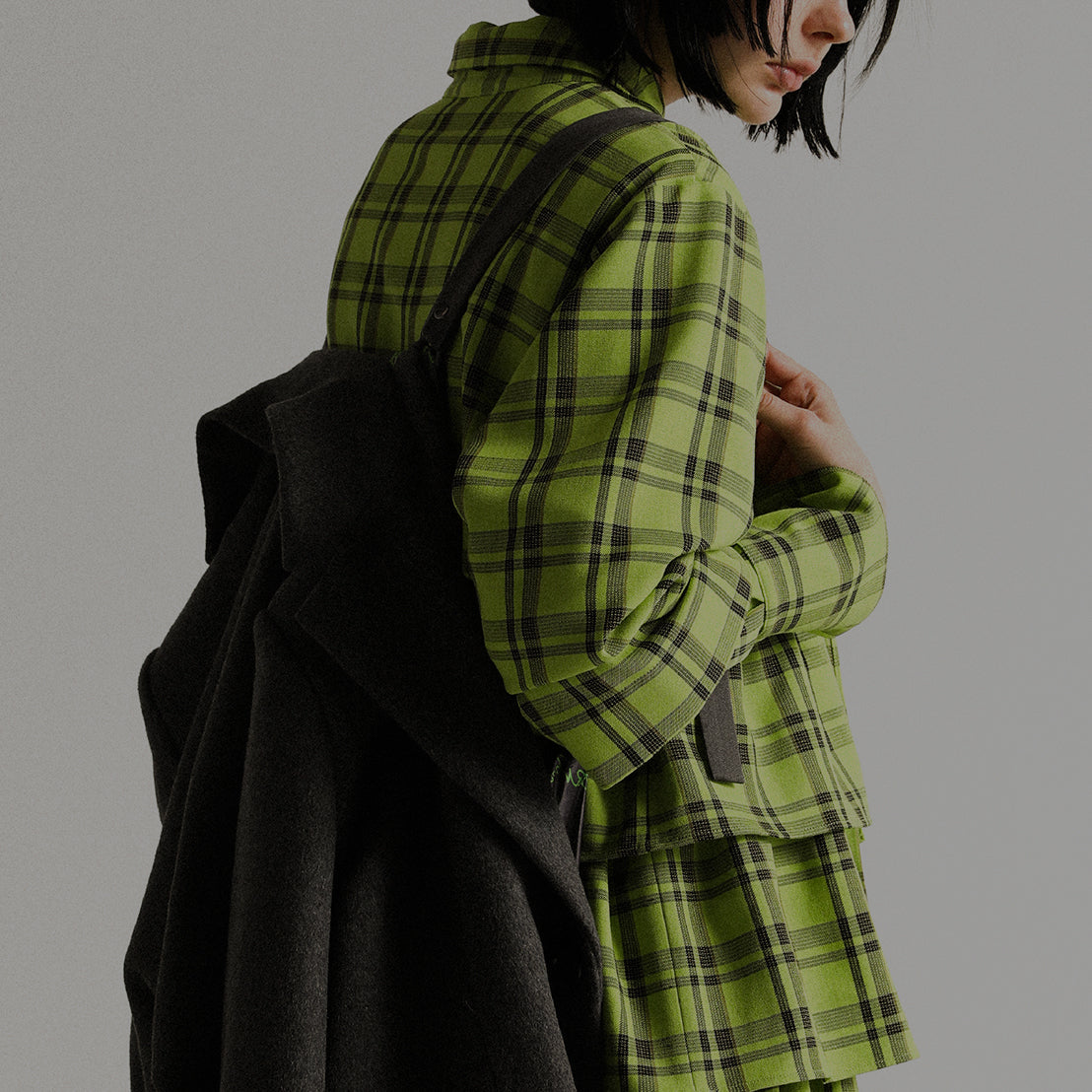 HeartBowPlaidDress パメオポーズ　チェック
タイトワンピース Draw Heart Jersey Pants – PAMEO POSE | 公式オンラインストア