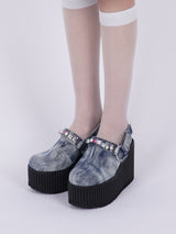 Multi Bijou Sabot Shoes