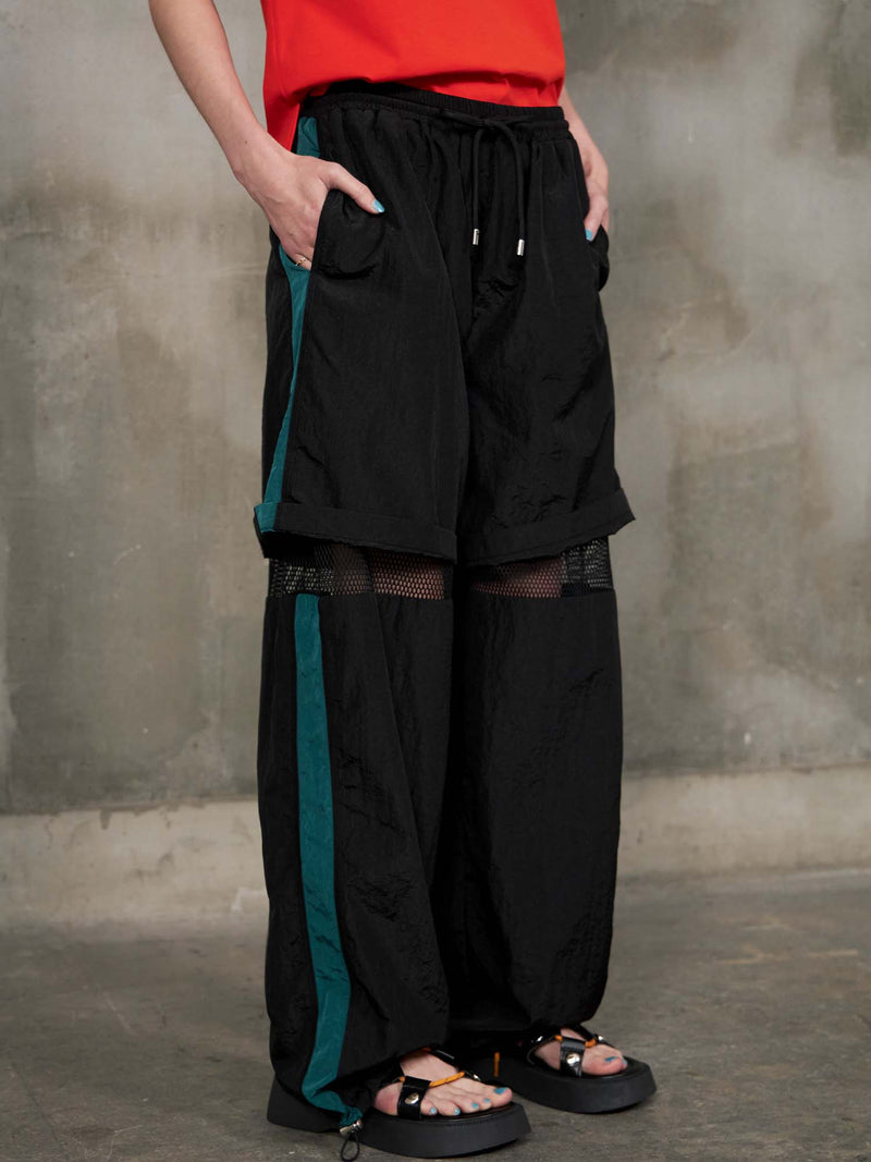 Pameo pose 【TRAPEZE】NYLON SHAKA PANTS-