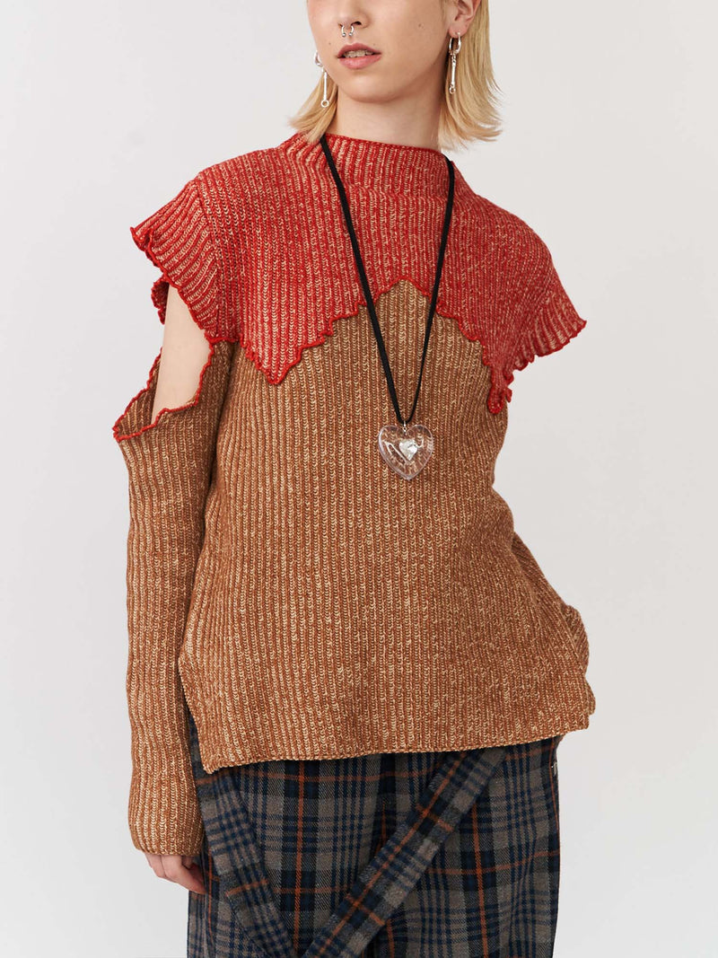 Bicolor Sweater – PAMEO POSE | 公式オンラインストア