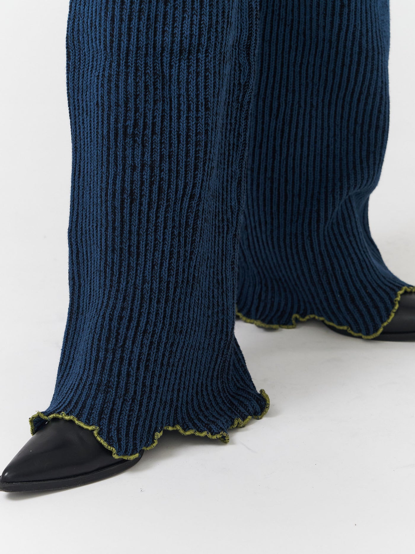 Bicolor Knit Pants – PAMEO POSE | 公式オンラインストア
