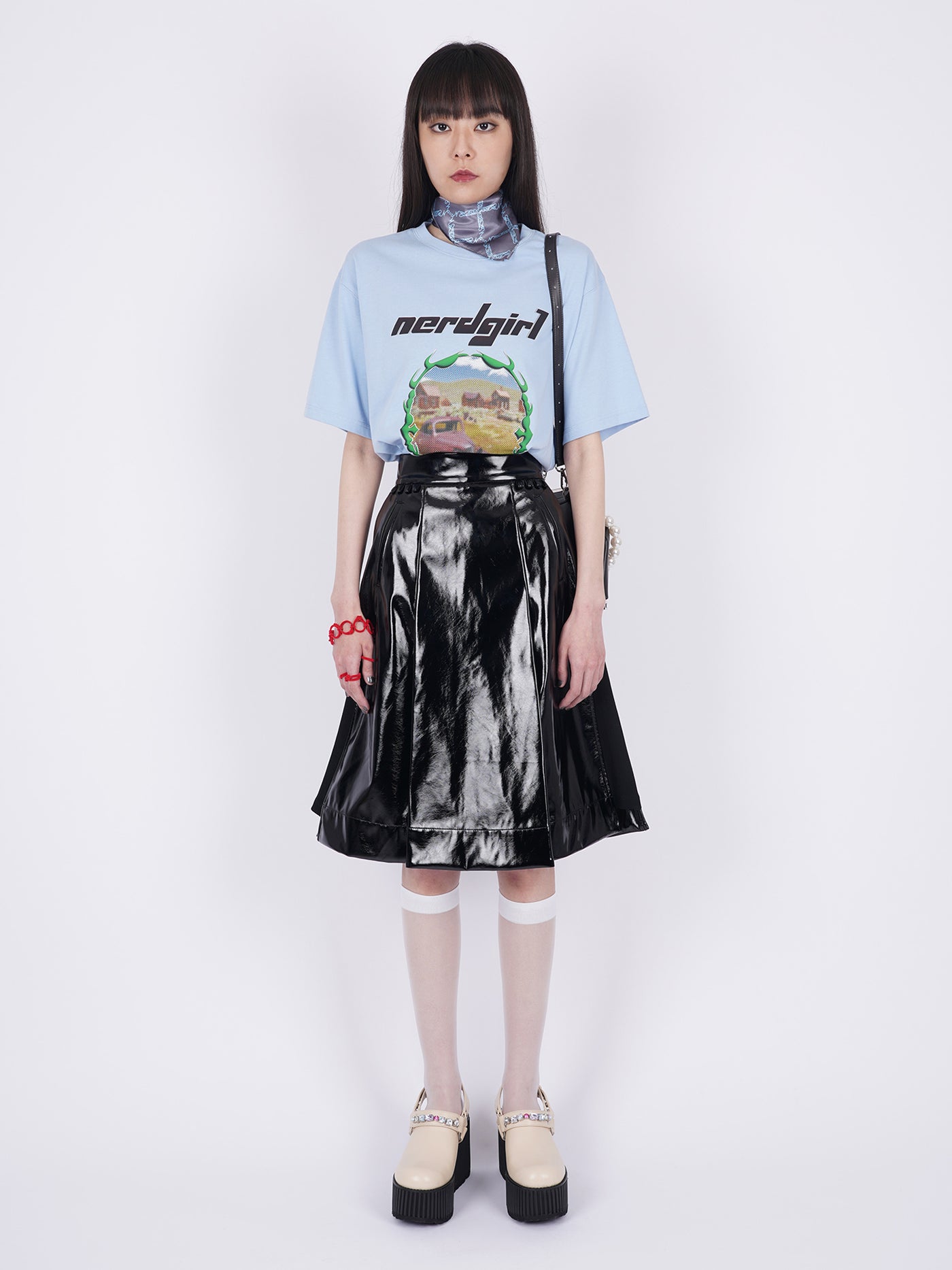 Ecoleather Docking Skirt – PAMEO POSE | 公式オンラインストア