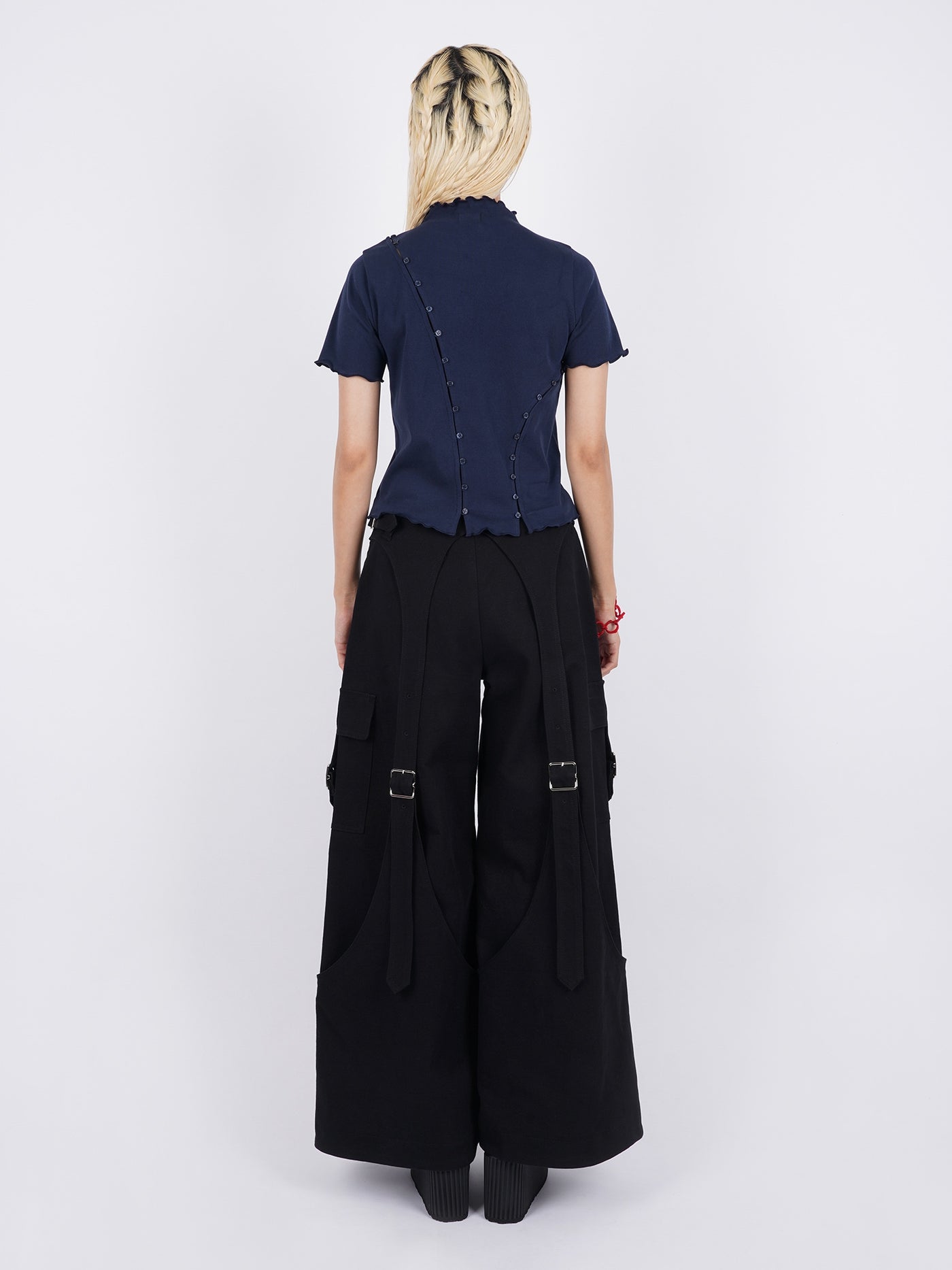 パメオポーズ PAMEO POSE Oyster T-Shirts （ブラック） -靴
