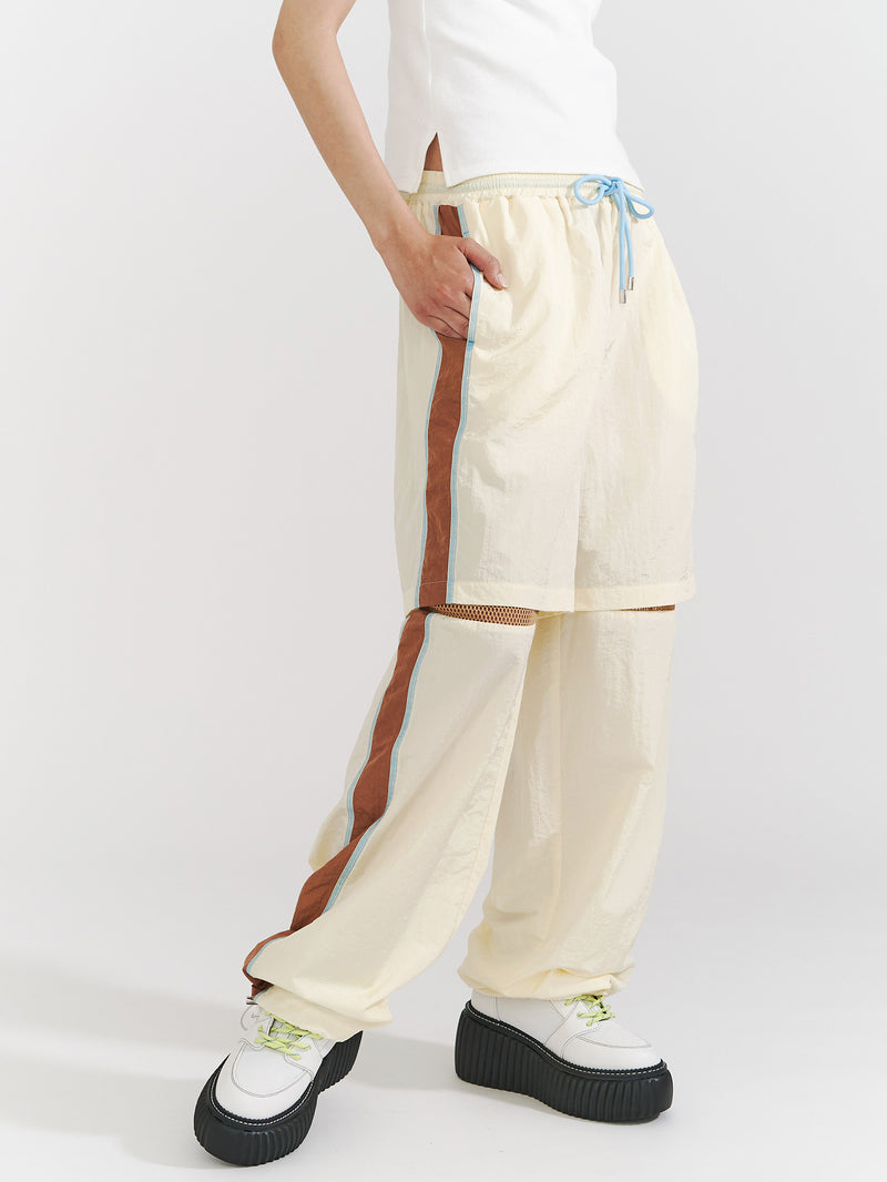 Pameo pose 【TRAPEZE】NYLON SHAKA PANTS-