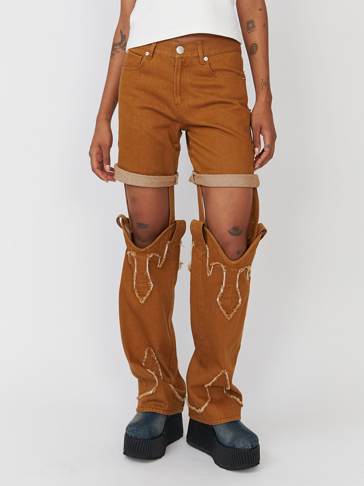 TRAPEZE 【PAMEO POSE 】Nylon Jumpsuits TRAPEZE 【PAMEO POSE 】Nylon Jumpsuits