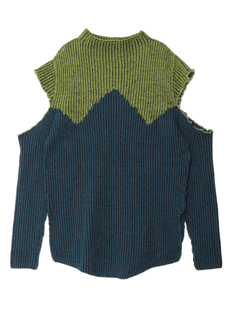 Bicolor Sweater – PAMEO POSE | 公式オンラインストア