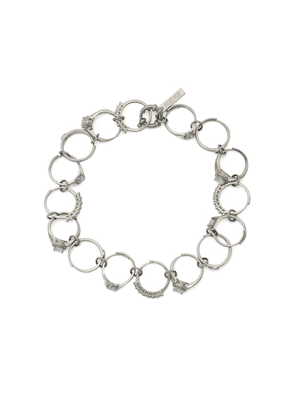 Toy Ring Choker Type Silver