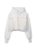 Lace Docked Mini Hoodie