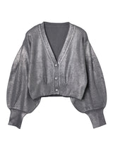 Foil Printed Cardigan