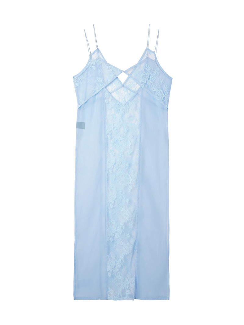 Layered Sheer Cami Dress