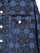 Pixel Clover Denim Jacket