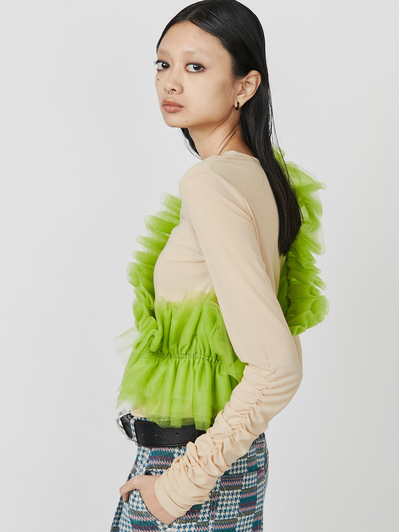 Tulle Sash Top – PAMEO POSE | 公式オンラインストア