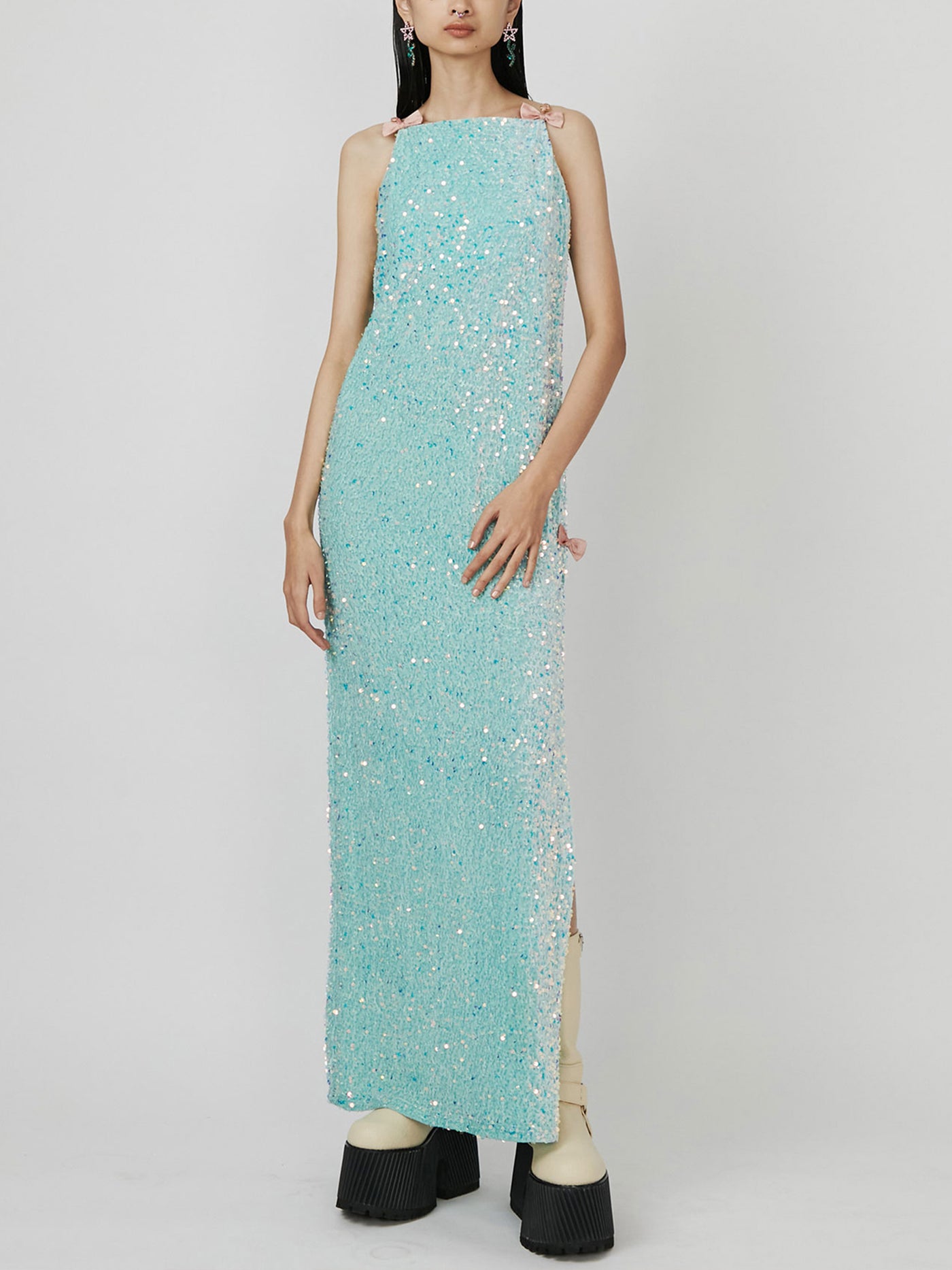Diva Dress Green – PAMEO POSE | 公式オンラインストア