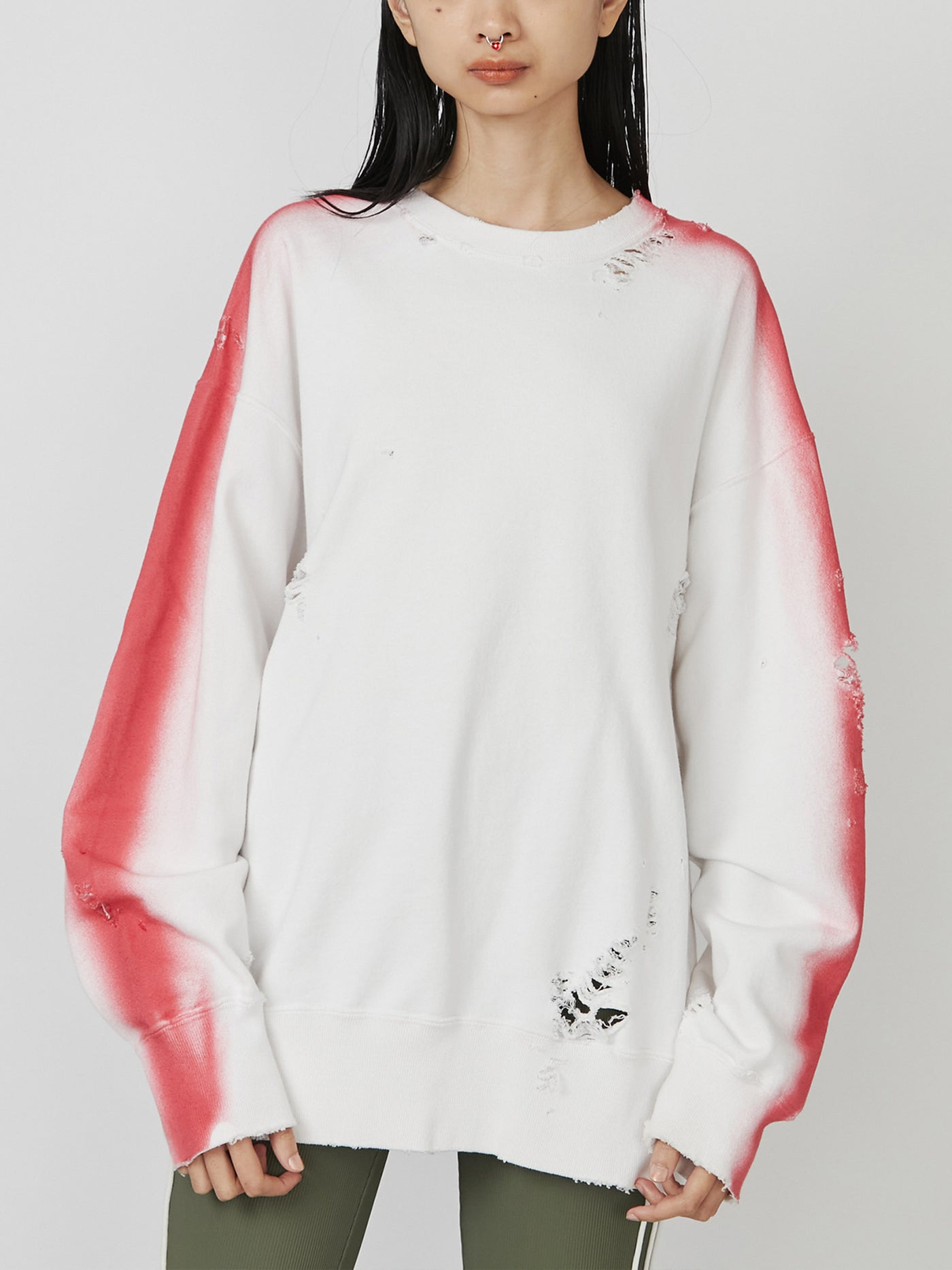 通販 送料無料  Sprayed 公式オンラインストア | POSE PAMEO – Top Sweat カットソー(長袖+七分)