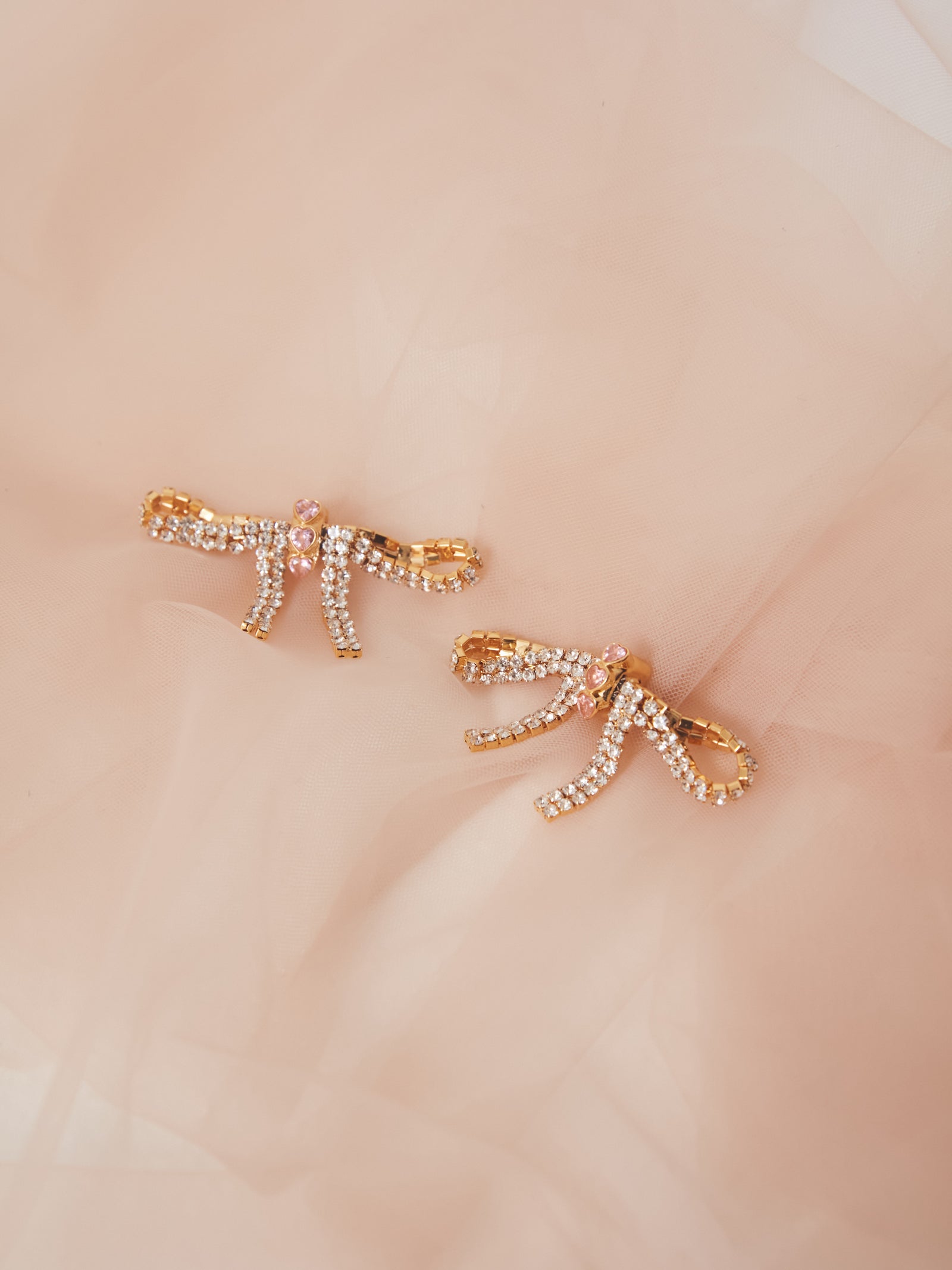 PAMEO POSE パメオポーズ 釘リボン ピアス パメオポーズ PAMEO POSE Juliet J Ribbon Pierce （ピンク