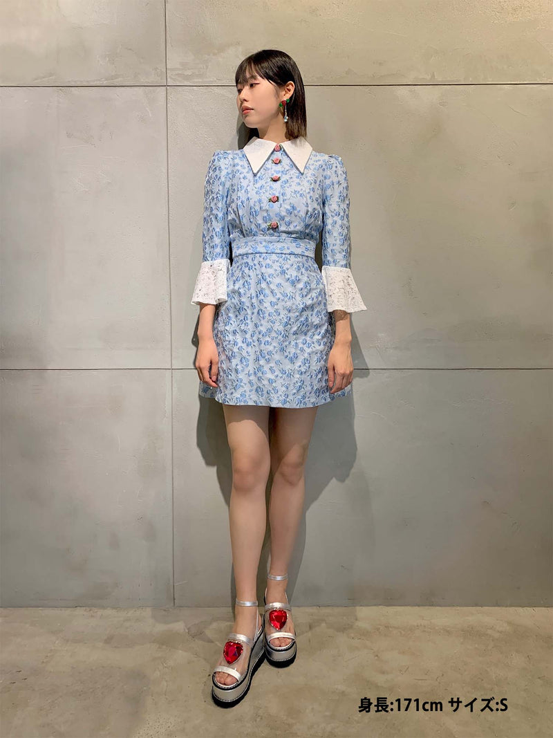 Rose Lover Mini Dress – PAMEO POSE | 公式オンラインストア