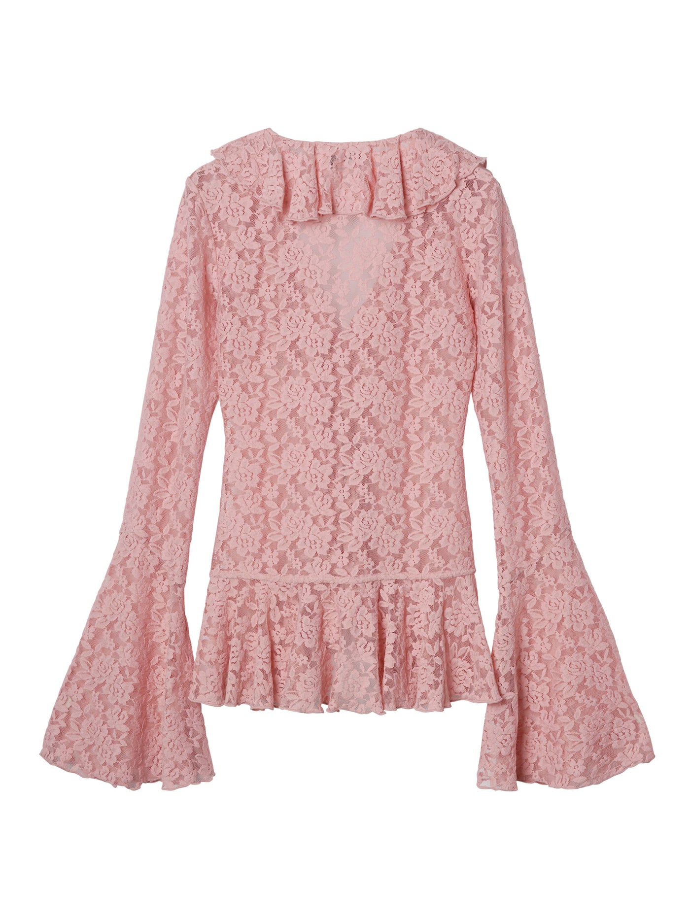 Over Frills Lace Shirts – PAMEO POSE | 公式オンラインストア