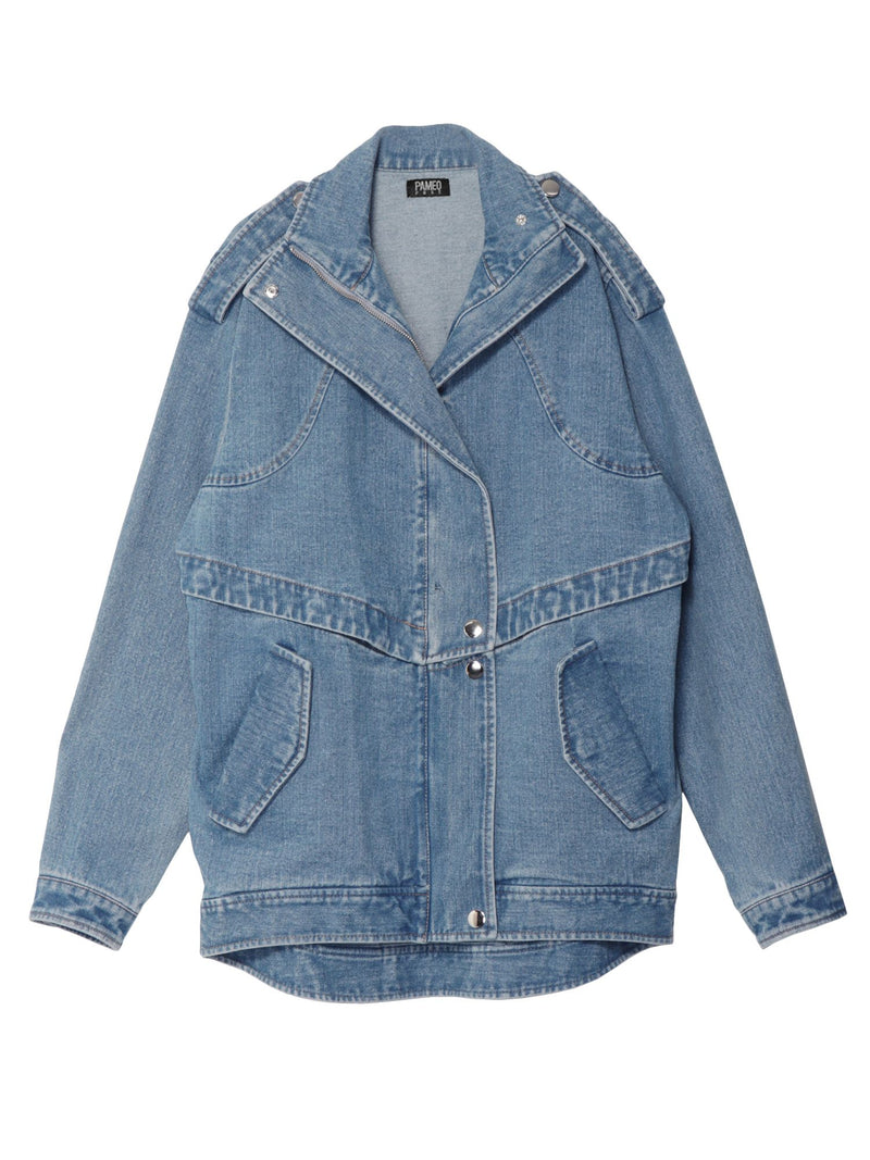 2way Denim Field Jacket – PAMEO POSE | 公式オンラインストア