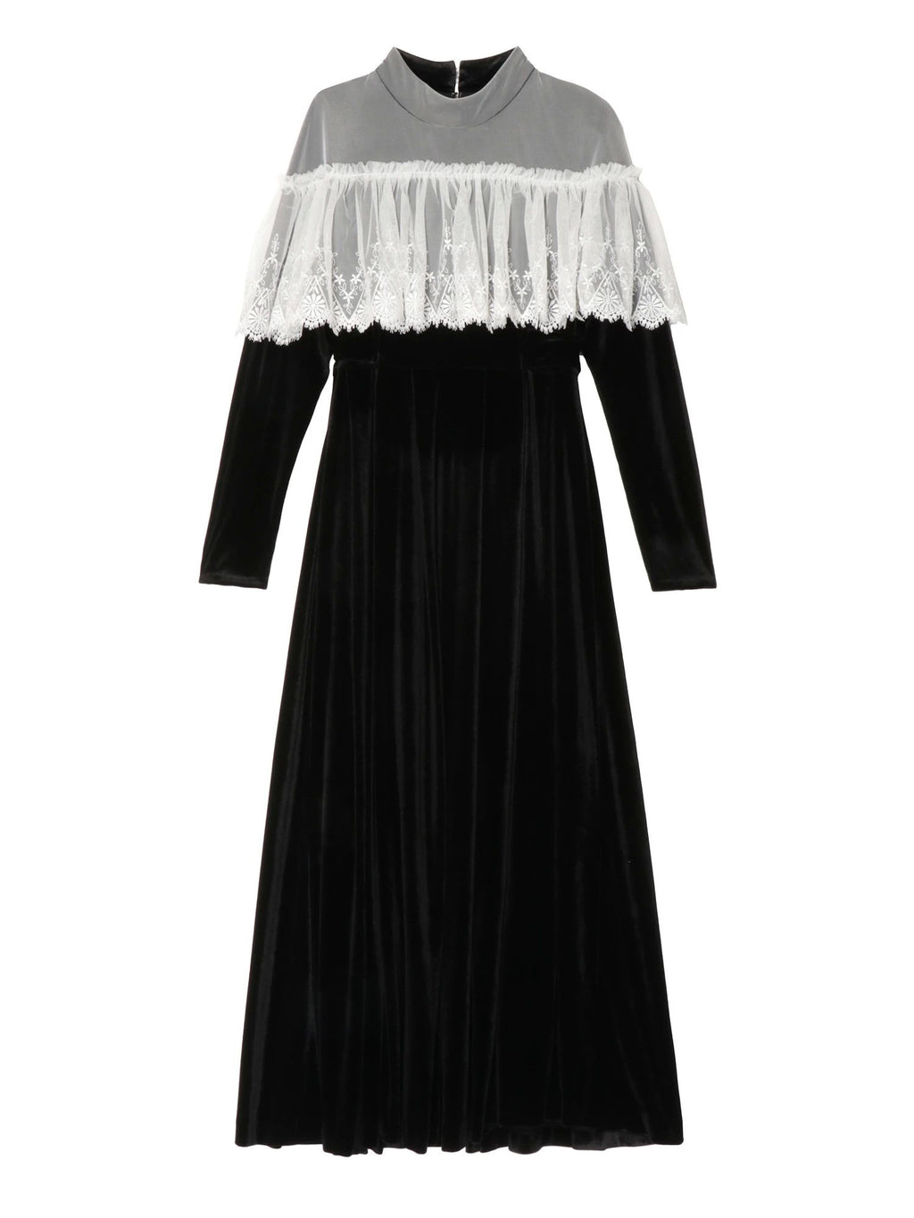 Lace Velour Dress – PAMEO POSE | 公式オンラインストア