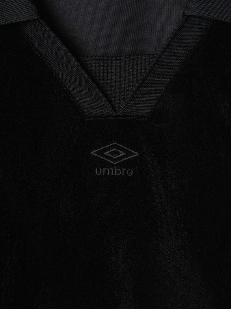 【UMBRO】Lace Up Velvet Game Shirts