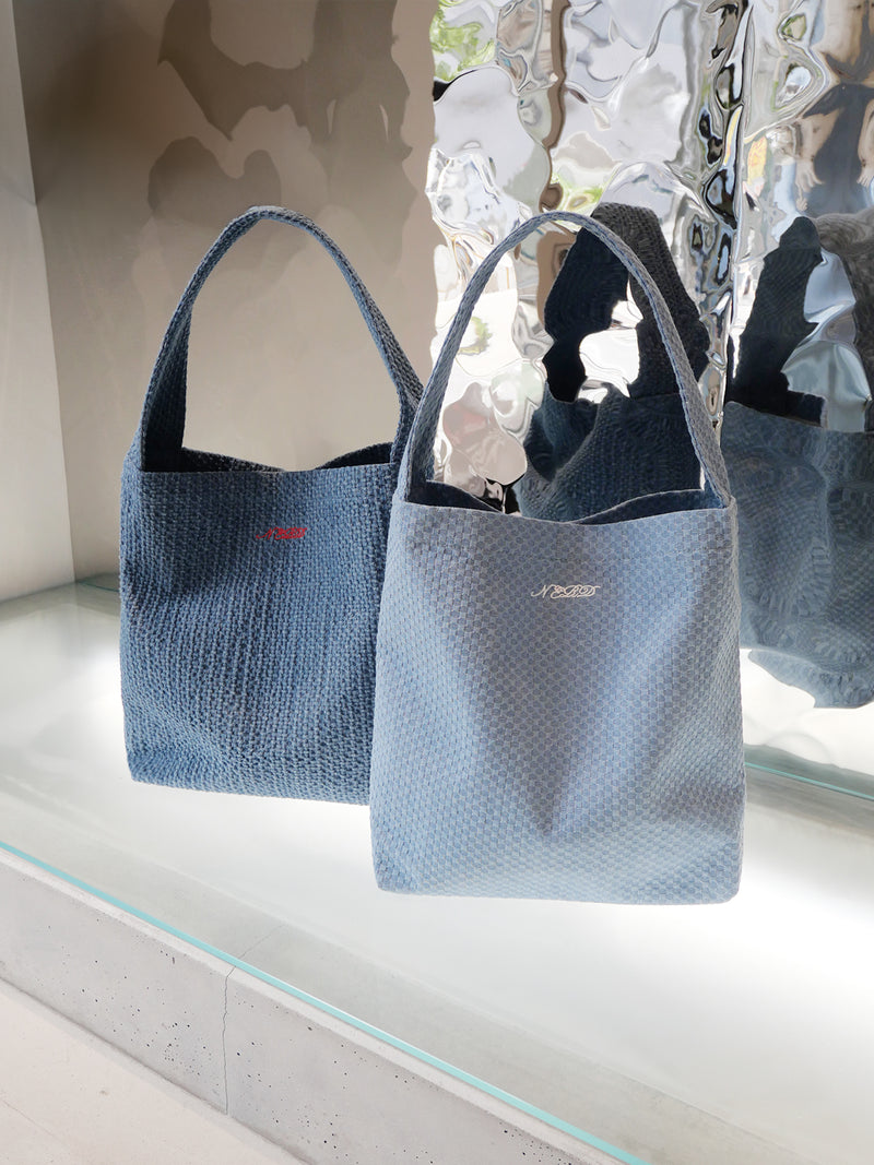 Shrink Denim Tote Bag