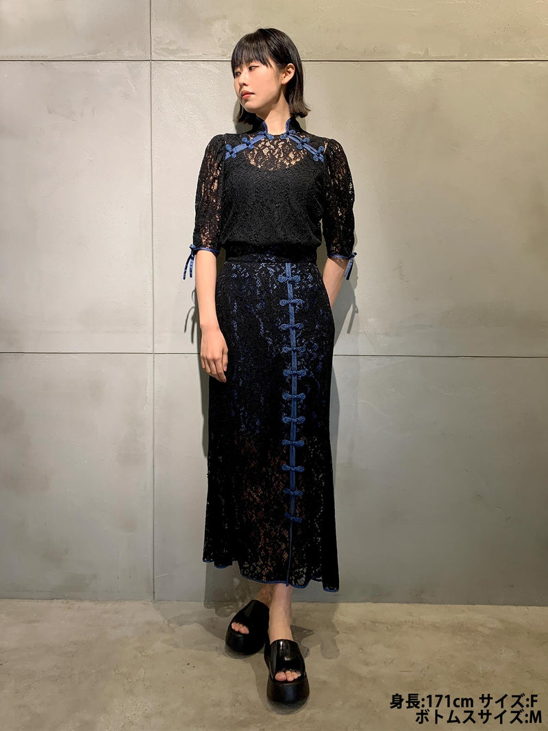 Sサイズ156㎝Macau Lace Skirt パメオポーズ