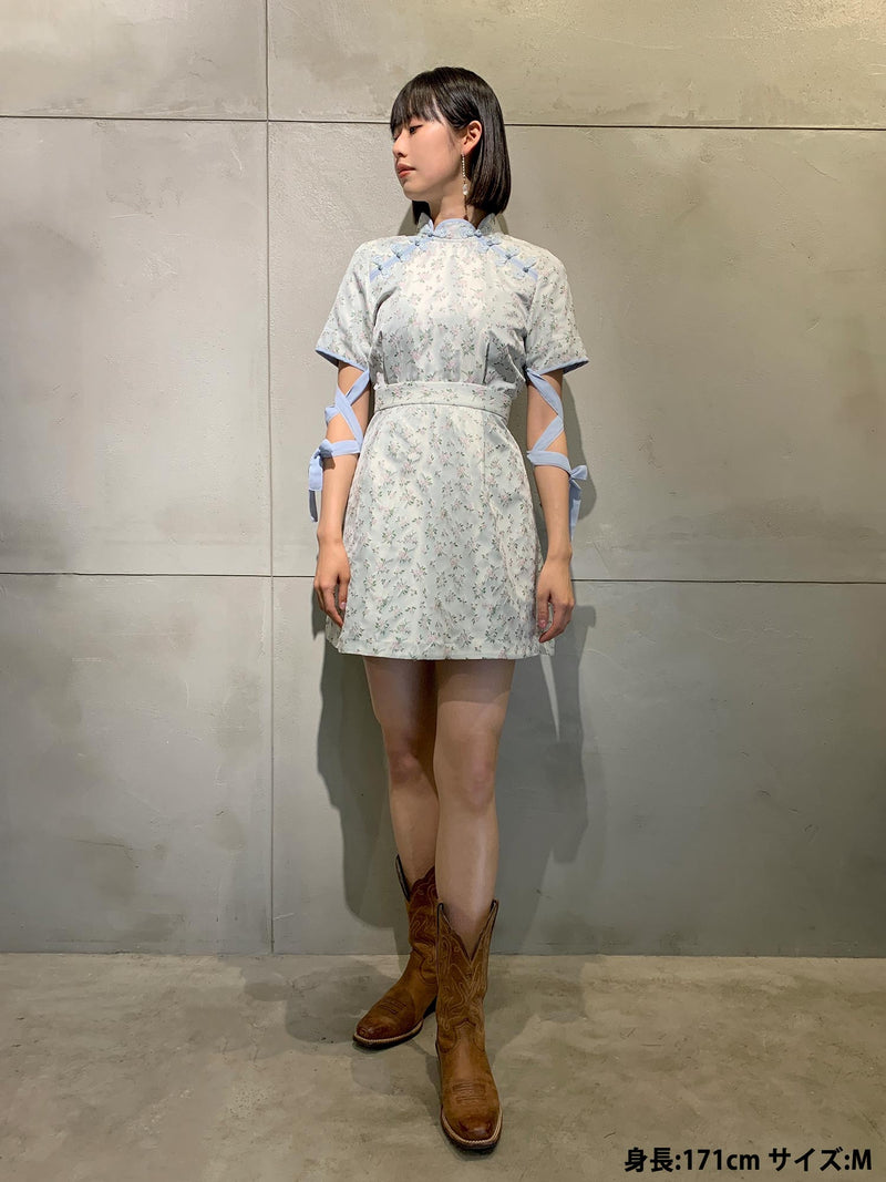 キャンディーストリッパーMandarin Mini Dress パメオポーズ