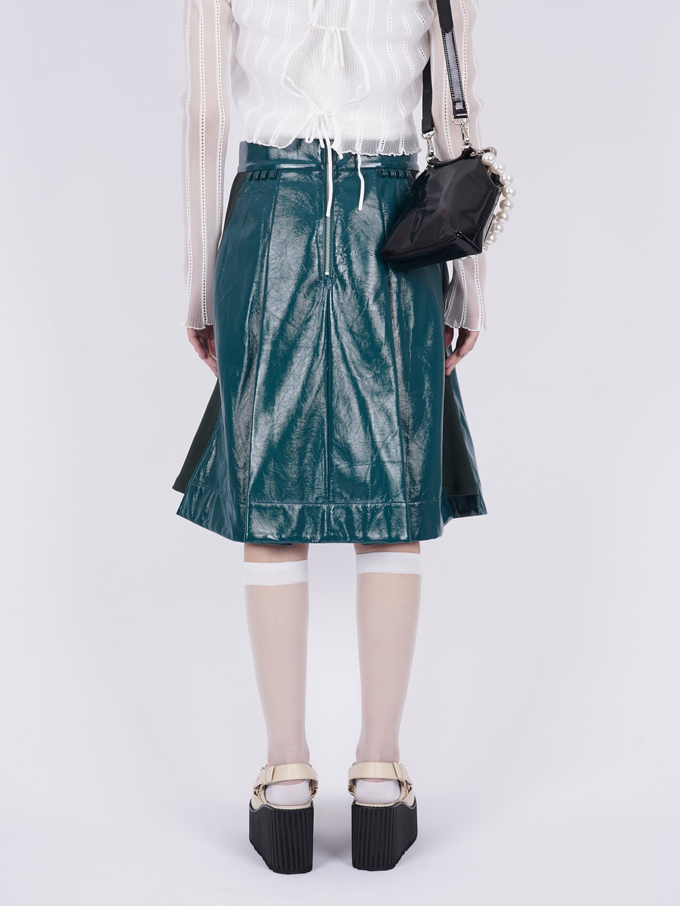 Ecoleather Docking Skirt – PAMEO POSE | 公式オンラインストア