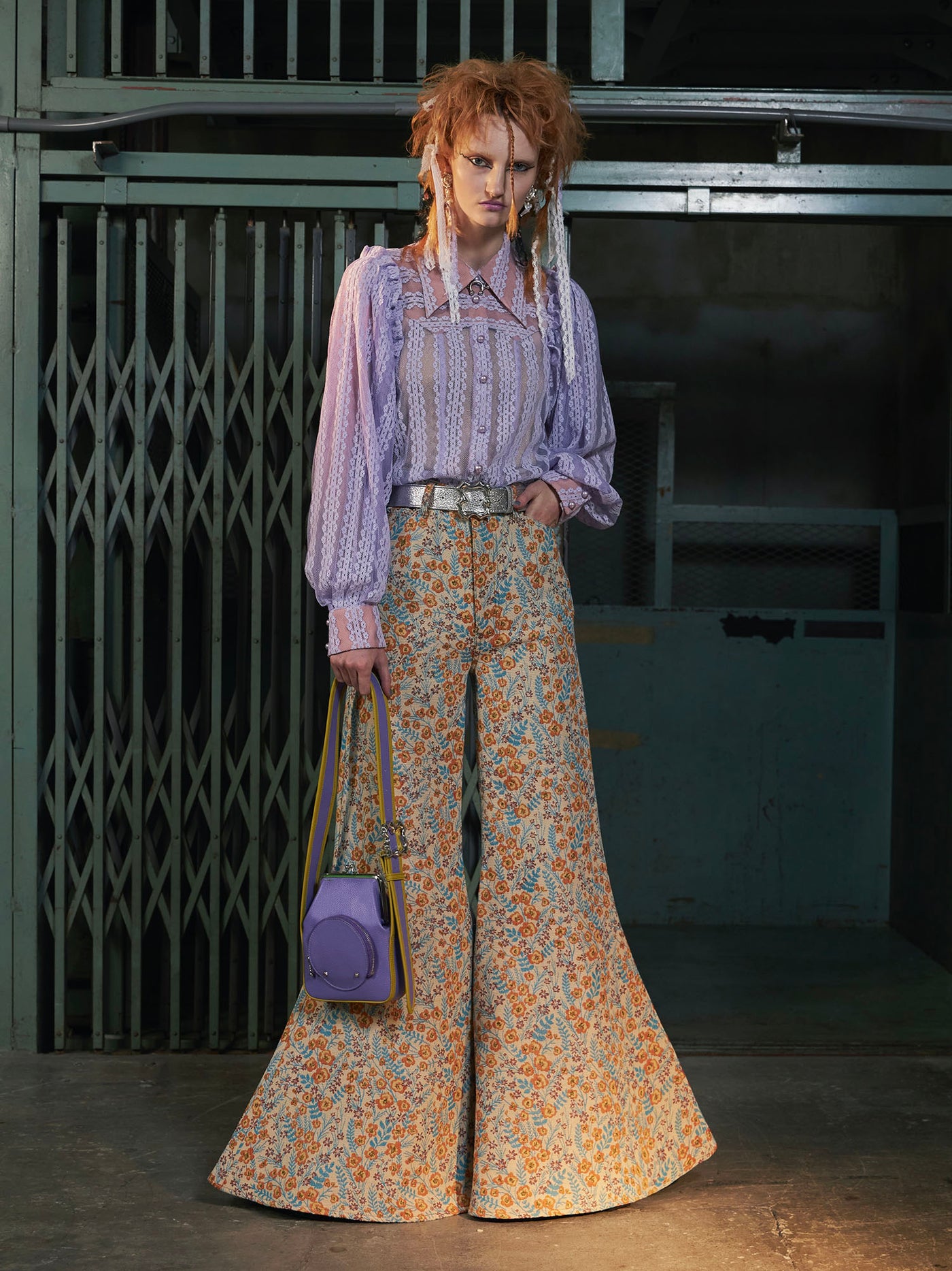 PAMEO POSE Chameleon Flare Pants デニム/ジーンズ | wonderb 