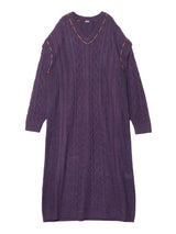 <transcy>Stitched Knit Dress</transcy>
