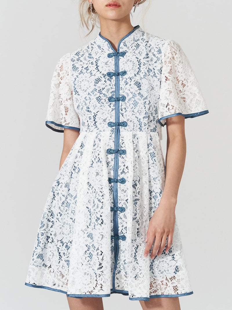 PAMEO POSE Lace Princes Dress