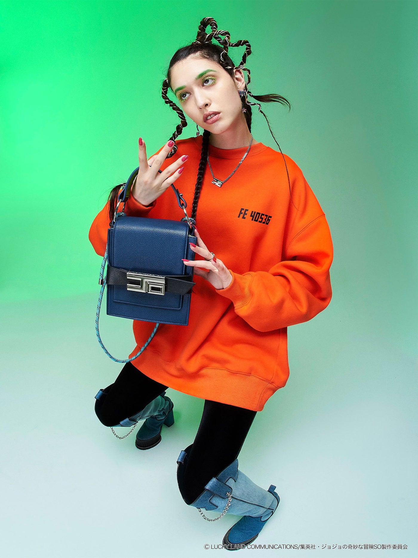 ストーンオーシャン × PAMEO POSE 空条徐倫 ベルト ジョジョの奇妙な冒険 ストーンオーシャン×PAMEO POSE】空条徐倫