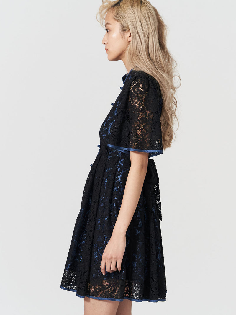 Macau Lace Mini Dress