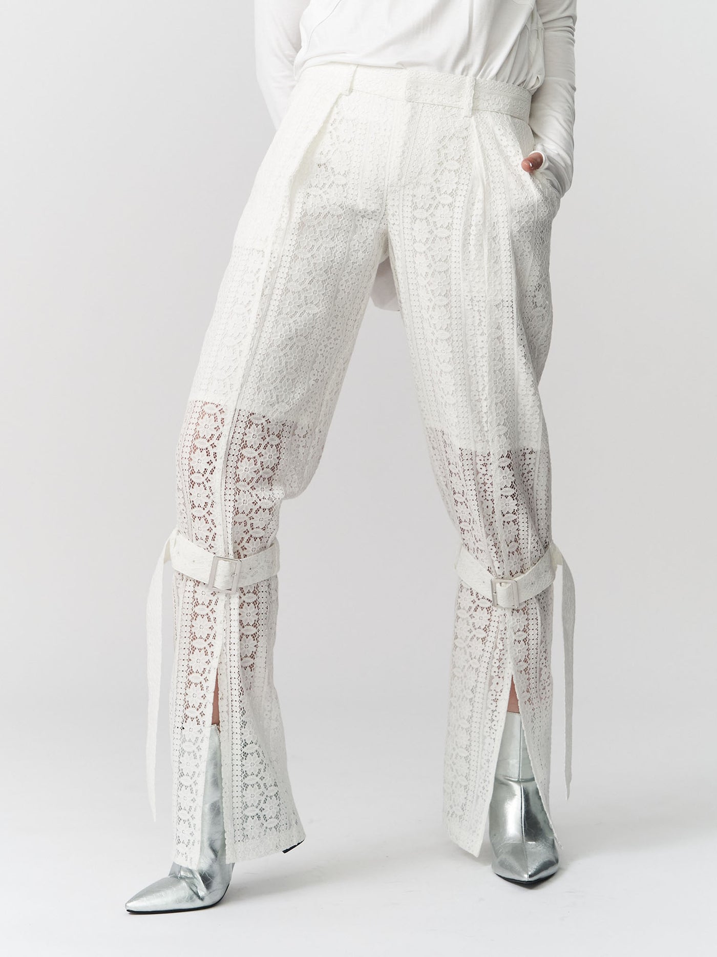 Bontage Lace Trousers – PAMEO POSE | 公式オンラインストア