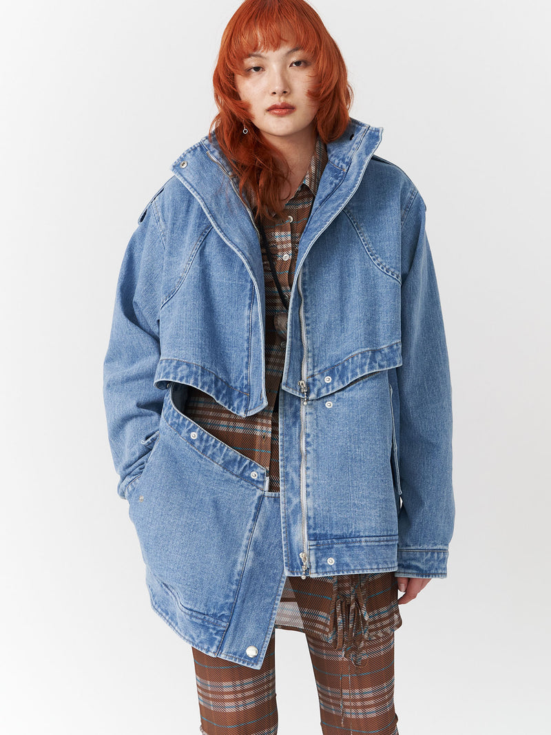 2way Denim Field Jacket