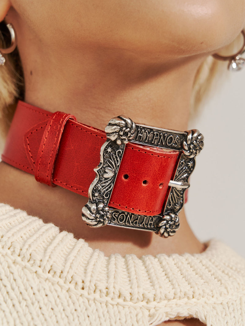 パメオポーズ チョーカー HYPNOS BUCKLE CHOKER-