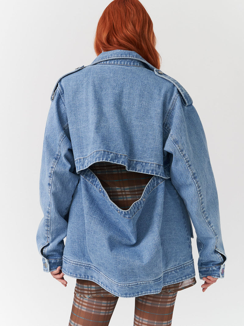 2way Denim Field Jacket