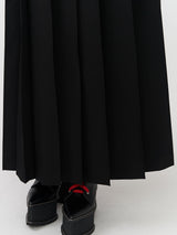 3way Pleated Skirt BLK