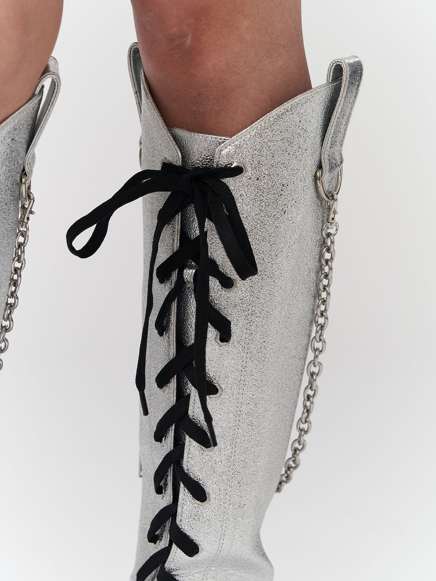 PAMEO POSE（パメオポーズ）の「Western Disco Boots Black