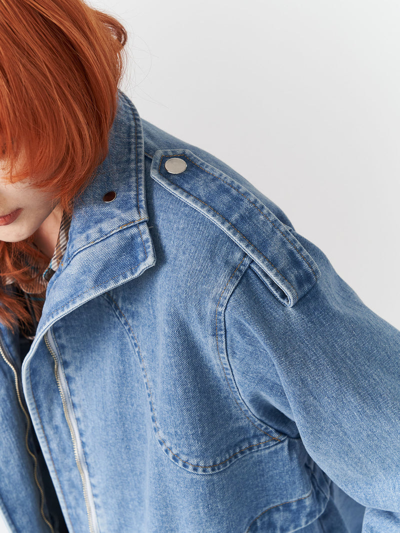 2way Denim Field Jacket – PAMEO POSE | 公式オンラインストア