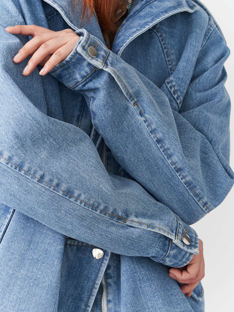 2way Denim Field Jacket