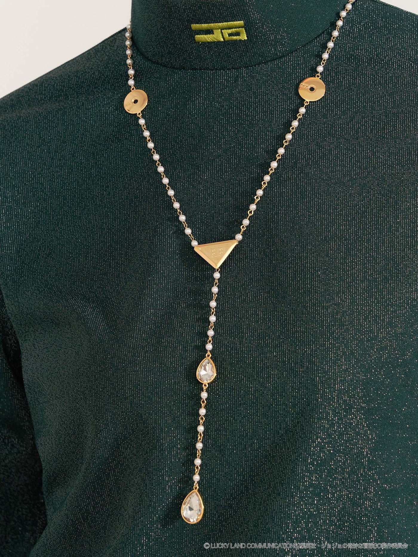 【最終値下げ】ジョジョの奇妙な冒険 6部 PAMEO POSE ネックレス ジョジョの奇妙な冒険 ストーンオーシャン×PAMEO POSE】E