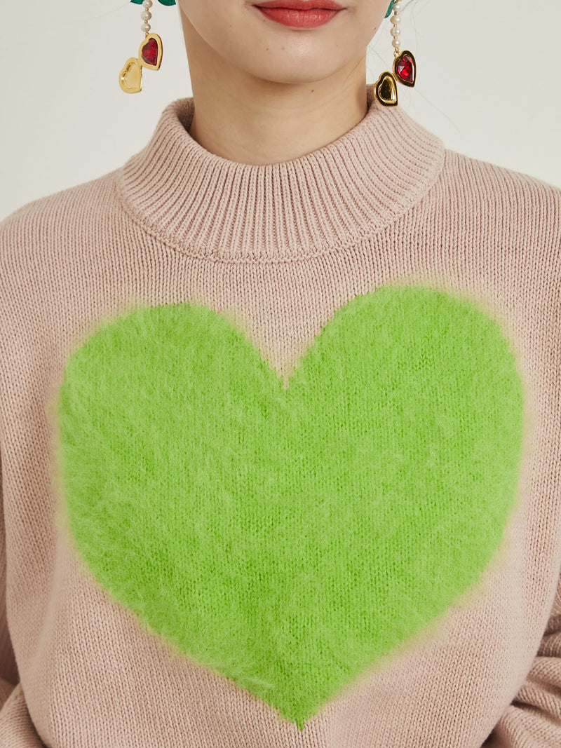 Burning Heart Sweater
