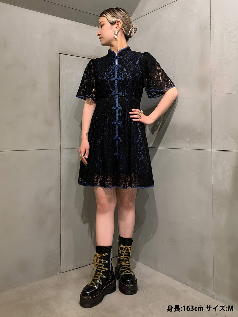 11,088円PAMEO POSE Macau Lace Mini Dress