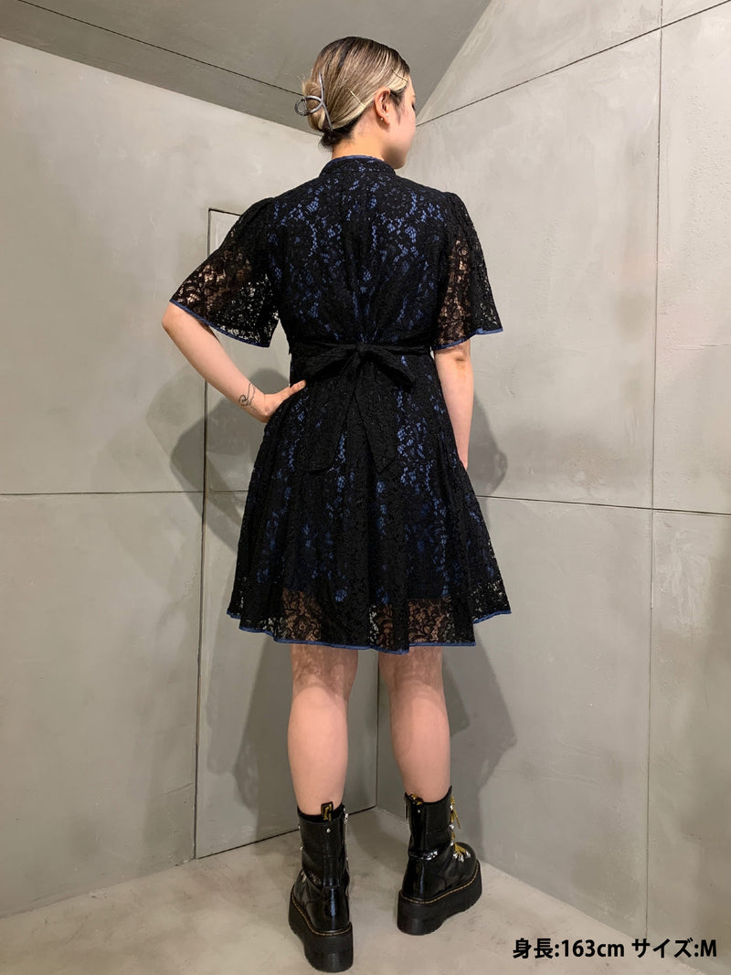 Macau Lace Mini Dress