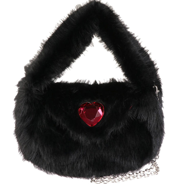 Meta Heart Fur Bag – PAMEO POSE | 公式オンラインストア