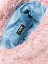 Meta Heart Fur Bag